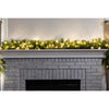 Celebrations Platinum 14 in. D X 9 ft. L LED Prelit Warm White Mixed Pine Christmas Garland