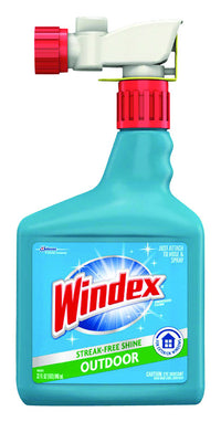 Windex No Scent Outdoor Glass Cleaner 32 oz. Liquid
