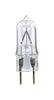 Bombilla halógena especial Satco T4 de 50 W, 750 lm, luz blanca cálida, paquete de 1