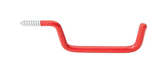 National Hardware 4 in. L Vinyl Coated Red Steel Small Ladder Hook 15 lb. cap. 1 pk