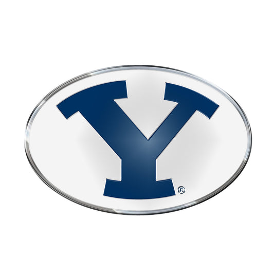 Brigham Young University Heavy Duty Aluminum Color Emblem