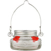 Nature's Way Hummingbird 6 oz Glass Mason Jar Bird Feeder 4 ports (Pack of 9)