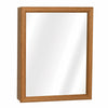 Zenna Home 19.25 in. H X 15.5 in. W X 4.5 in. D Rectangle Medicine Cabinet/Mirror - Open Box