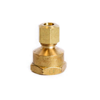 1/4 in. Compression X 3/8 in. D FPT Brass Coupling (Pack of 5)