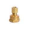 1/4 in. Compression X 3/8 in. D FPT Brass Coupling (Pack of 5)