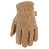Wells Lamont L Suede Cowhide Heavy Duty Brown Gloves (Pack of 3).
