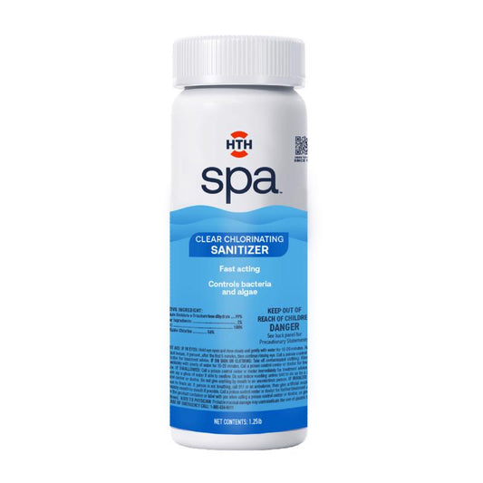 HTH Spa Powder Chlorinating Sanitizer 1.25 lb (Pack of 6)