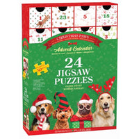Eurographics Christmas Paws Advent Calendar (Dogs) Jigsaw Puzzles Multicolored 1200 pc