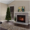 Holiday Bright Lights 1-2 Tree 7 ft. Full LED 350 ct Hudson Fraser Fir Color Changing Christmas Tree
