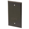 Sigma Electric Rectangle Stamped Steel 1 gang 4.52 in. H X 2.77 in. W Flat Box Cover