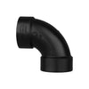 Charlotte Pipe 3 in. Hub X 3 in. D Hub ABS 90 Degree Elbow - Deal of The Week
