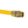 Eastman 1/2 in. MIP X 1/2 in. D FIP 48 in. Stainless Steel Gas Connector