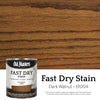 Old Masters Semi-Transparent Dark Walnut Oil-Based Alkyd Fast Dry Wood Stain 1 qt