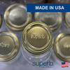 Superb Regular Mouth Canning Jar 16 oz 12 pk