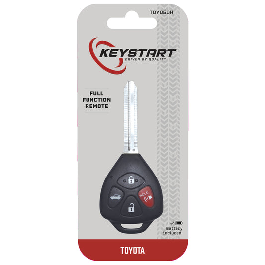 KeyStart Renewal KitAdvanced Remote Automotive Replacement Key TOY050H Double For Toyota