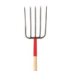 Razor-Back 5 Tine Steel Compost Fork 36 in. Wood Handle