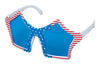 Good Old Values Patriotic Novelty Glasses Plastic 1 pk (Pack of 24)