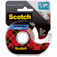 Scotch 3/4 in. W x 150 in. L Poster Tape Clear (Pack of 6)