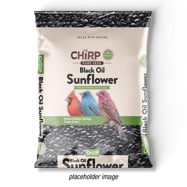 Alimento para aves silvestres de girasol negro Chirp 5 lb