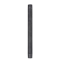 STZ Industries 3/4 in. MIP each X 3/4 in. D MIP Black Steel 12 in. L Nipple