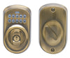 Schlage Antique Brass Metal Electronic Keypad Entry Lock