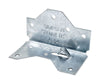 Simpson Strong-Tie 1.4 in. W X 2.5 in. L Galvanized Steel Framing Angle