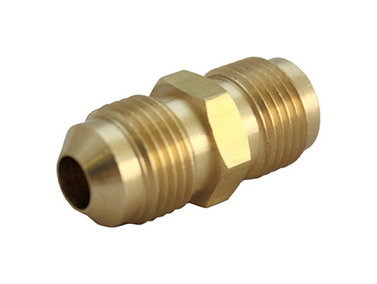 JMF 3/8 in. Flare x 3/8 in. Dia. Flare Yellow Brass Union (Pack of 10)