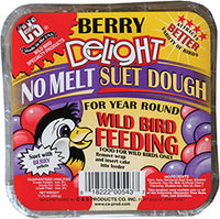 C&S CS12543 11.75 Oz Berry Delight No Melt Suet Dough Wild Bird Food