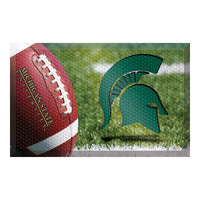 Michigan State University Rubber Scraper Door Mat