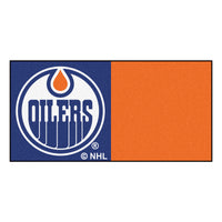 NHL - Edmonton Oilers Team Carpet Tiles - 45 Sq Ft.