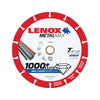 Lenox MetalMax 7 in. D X 7/8 in. Diamond/Metal Cut-Off Wheel 1 pc