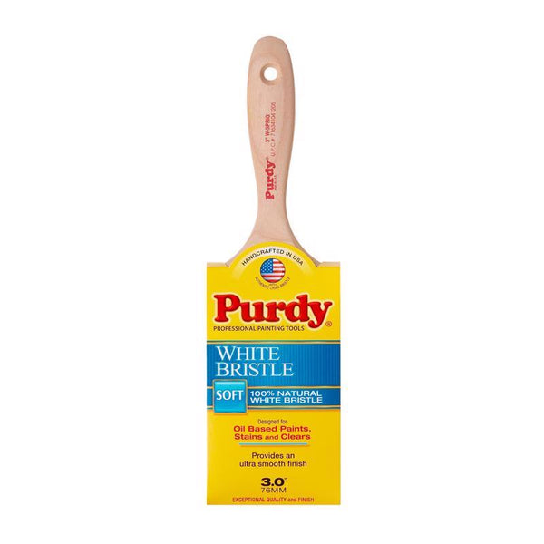 Purdy White Bristle Sprig 3 in. Soft Flat Trim Paint Brush - Deal of The Week