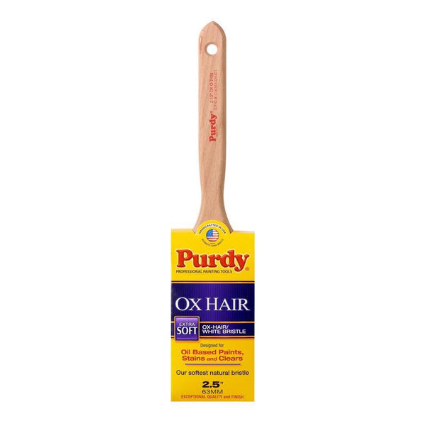 Pincel plano extra suave Ox-O-Thin de 2-1/2 pulg. de Purdy