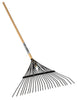 Midwest Rake LLC 40945 24-Tine Heavy-Duty Spring Brace Leaf Rake (Pack of 12)