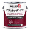 Zinsser Perma-White Semi-Gloss White Mold and Mildew-Proof Paint Indoor 1 gal. (Pack of 2)