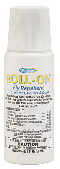 Roll-On Fly Repellent For Horses Ponies & Dogs