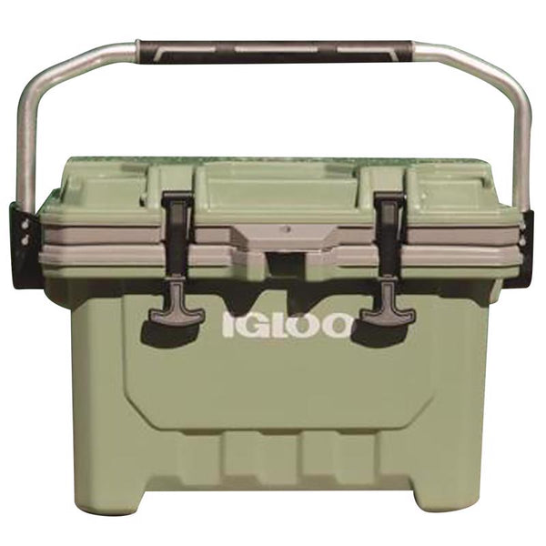 Enfriador de aceite verde Igloo IMX de 24 qt