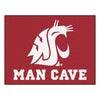 Washington State University Man Cave Rug - 34 in. x 42.5 in.