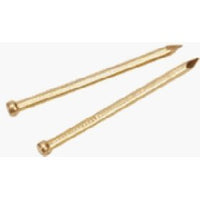 Hillman 17 Ga. x 1 in. L Brass Brad Nails 1 pk 2 oz. (Pack of 6)