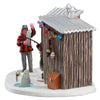 Lemax Multicolored Friendly Competition Christmas Village 4.5 in.