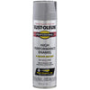 Rust-Oleum Professional Gloss Aluminium Spray Paint 15 oz. (Pack of 6)