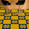 Notre Dame Team Carpet Tiles - 45 Sq Ft.