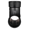 Charlotte Pipe 3 in. Hub X 3 in. D Hub ABS Flush Cleanout Tee