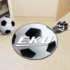 Eastern Kentucky University Soccer Ball Rug - 27in. Diameter