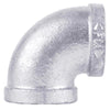 B & K 3/8 in. FPT  x 3/8 in. Dia. FPT Galvanized Malleable Iron Elbow