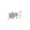 Sigma Electric Square Die-Cast Metal 2 gang 4.84 in. H X 4.84 in. W Toggle Switch and Cover