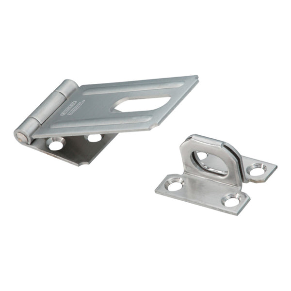 Cerrojo de seguridad de acero inoxidable National Hardware de 3-1/4 in. de largo, 1 paquete