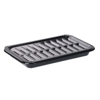 Range Kleen Porcelain Broiler Pan and Grill 8.625 in. W X 13 in. L