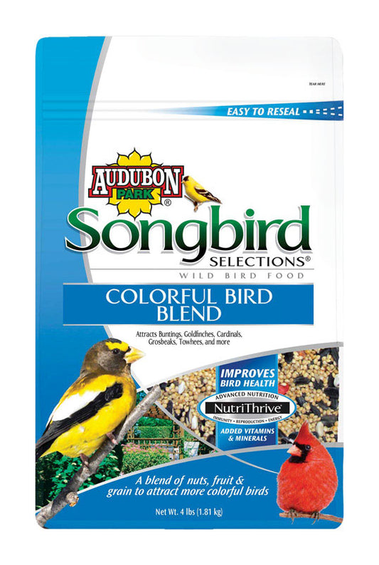 Audubon Park Songbird Selections Assorted Species Millet Wild Bird Food 4 lb