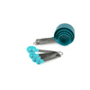 Core Kitchen Polypropylene Blue/Silver Measuring Spoon Set